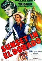plakat filmu Sunset in El Dorado