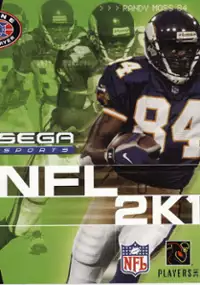 Plakat gry NFL 2K1