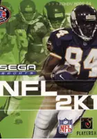 plakat gry NFL 2K1