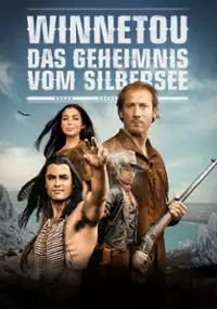 Plakat filmu Winnetou i tajemnica Srebrnego Jeziora