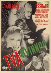 Plakat filmu Två kvinnor