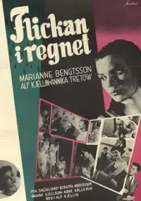 Plakat filmu Dziewczyna w deszczu