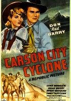 plakat filmu Carson City Cyclone