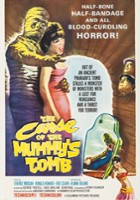 plakat filmu The Curse of the Mummy's Tomb