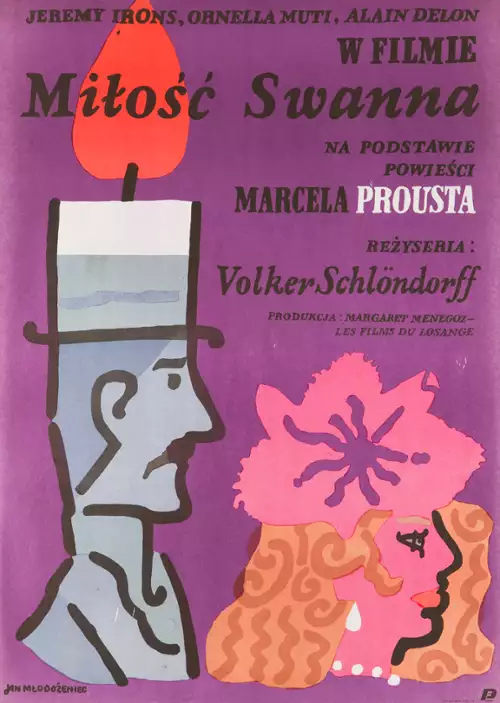 plakat filmu Miłość Swanna