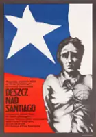 plakat filmu Deszcz nad Santiago