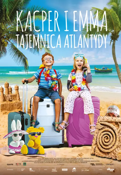 plakat filmu Kacper i Emma. Tajemnica Atlantydy