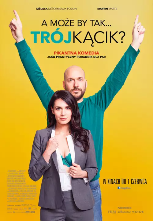 plakat filmu A może by tak trójkącik?