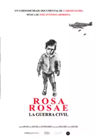Plakat filmu Rosa Rosae. La guerra civil