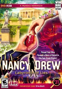 Plakat gry Nancy Drew: Labyrinth of Lies