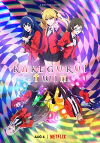 Plakat serialu Kakegurui Twin