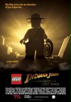 plakat filmu Lego Indiana Jones and the Raiders of the Lost Brick
