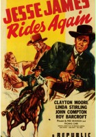 plakat filmu Jesse James Rides Again