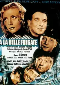 Plakat filmu À la belle frégate