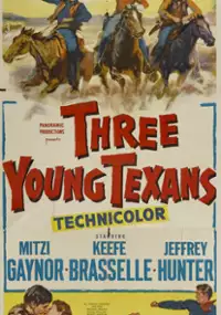 Plakat filmu Three Young Texans