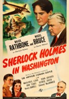 plakat filmu Sherlock Holmes w Waszyngtonie
