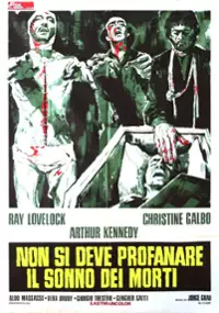 Plakat filmu Żywe trupy w Manchester Morgue