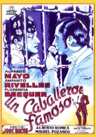 plakat filmu Un Caballero famoso