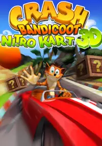 Plakat gry Crash Bandicoot Nitro Kart 3D