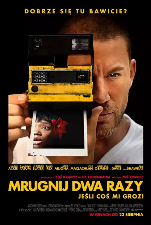 plakat filmu Mrugnij dwa razy