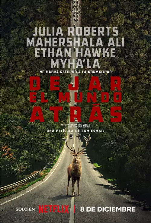 plakat filmu Zostaw świat za sobą