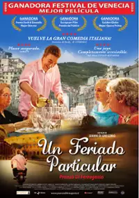 Plakat filmu Obiad w środku sierpnia 