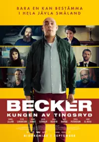 Plakat filmu Becker - Kungen av Tingsryd