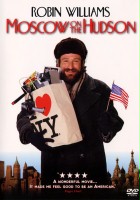 plakat filmu Moskwa nad rzeką Hudson