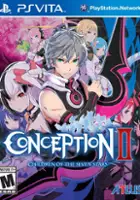 plakat gry Conception II: Shichisei no Michibiki to Mazuru no Akumu
