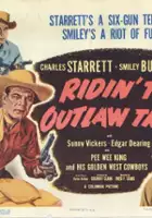 plakat filmu Ridin' the Outlaw Trail