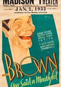 Plakat filmu You Said a Mouthful