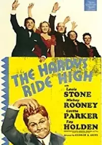 Plakat filmu The Hardys Ride High