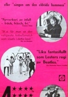 plakat filmu Oj oj oj eller 'sången om den eldröda hummern'