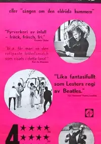 Plakat filmu Oj oj oj eller 'sången om den eldröda hummern'