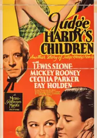 Plakat filmu Judge Hardy's Children