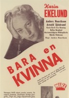 plakat filmu Bara en kvinna