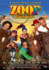 Plakat filmu Prosto z zoo do Ameryki Południowej