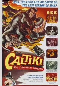 Plakat filmu Caltiki – nieśmiertelny potwór