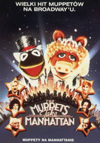 Plakat filmu Muppety na Manhattanie