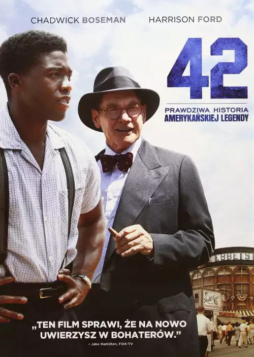 plakat filmu 42 – Prawdziwa historia amerykańskiej legendy