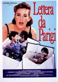 Plakat filmu List z Paryża