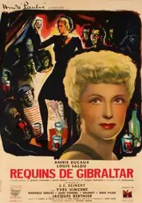 Plakat filmu Les requins de Gibraltar