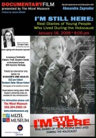 plakat filmu I'm Still Here: Real Diaries of Young People Who Lived During the Holocaust