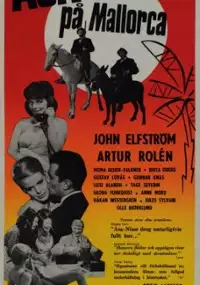 Plakat filmu Åsa-Nisse på Mallorca