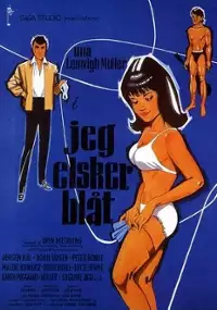 Plakat filmu Jeg elsker blåt
