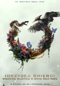 Plakat filmu Igrzyska śmierci: Wschód słońca w dniu dożynek