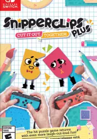 Plakat gry Snipperclips - Cut it out, together!