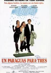 Plakat filmu Un Paraguas para tres