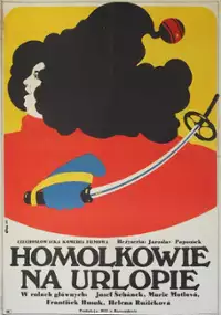 Plakat filmu Homolkowie na urlopie