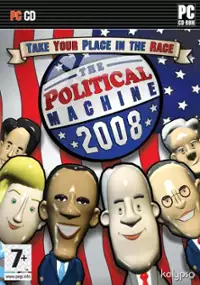 Plakat gry The Political Machine 2008